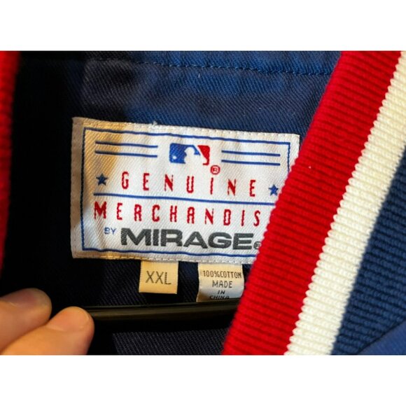 CLEVELAND INDIANS CHIEF By mirage Snap Button Jacket Size XXL Rare! - Picture 10 of 13